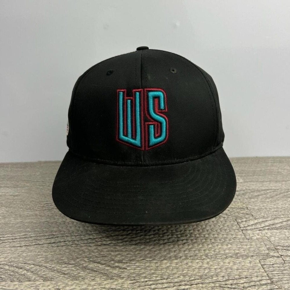Westside Rattlers Hat Cap Fitted L/XL Black Baseball Softball West Michigan